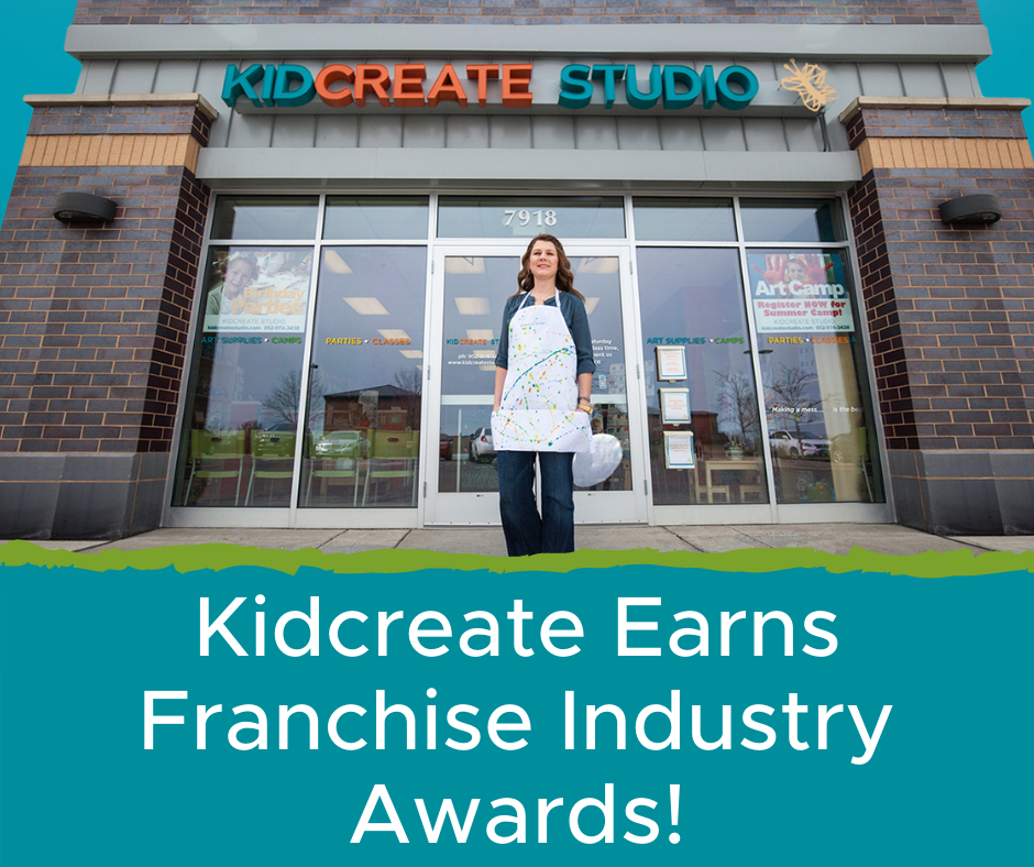 Kidcreate Earns Franchise Industry Awards
